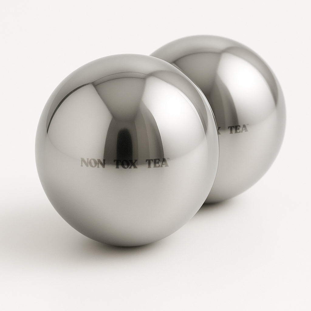 Compressed Tea Spheres COOLING SPHERES – Non Tox Tea™